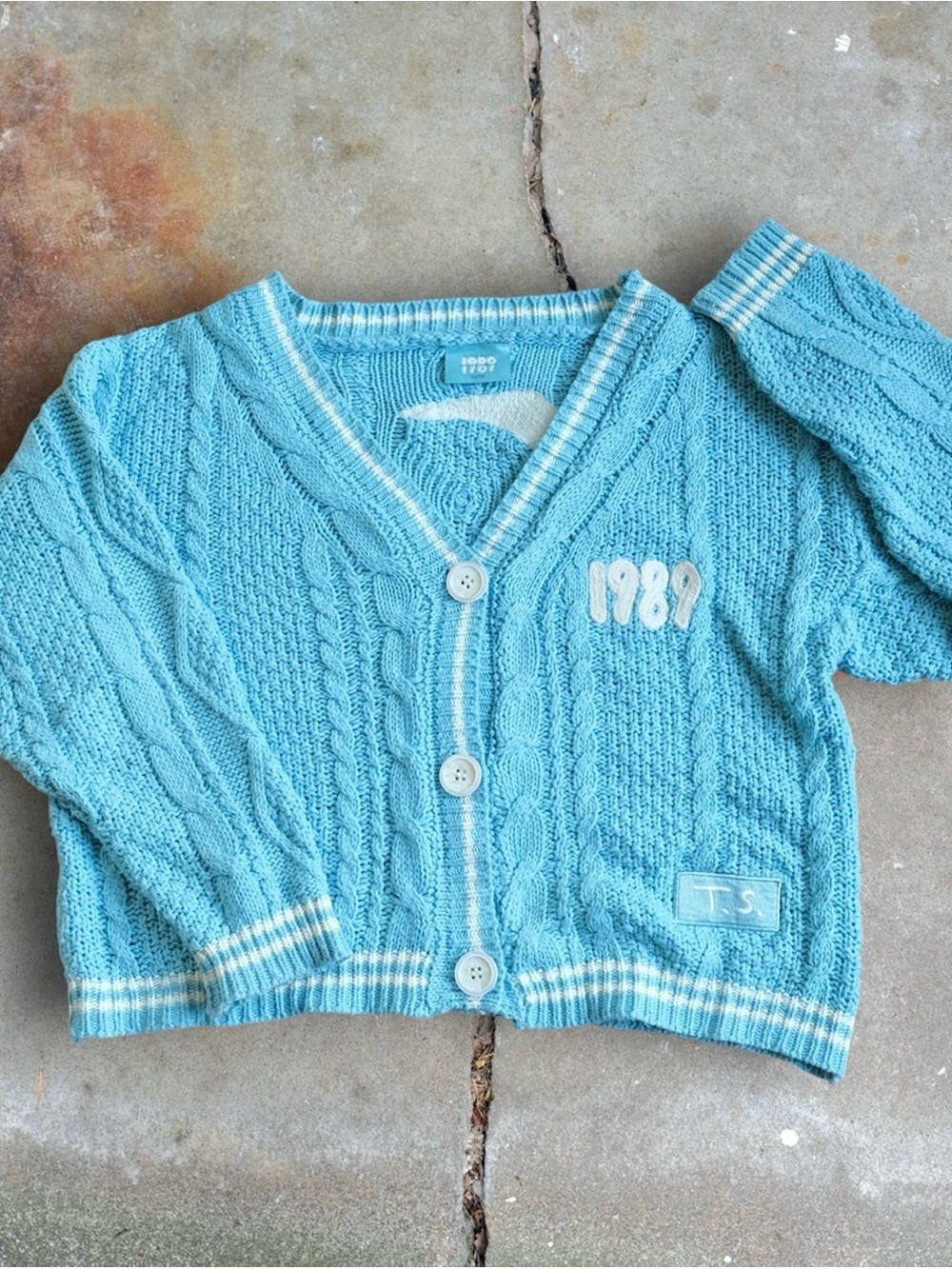 Taylor Swift 1989 Taylor’s Version Seagull Cardigan XS/S Blue Limited Edition